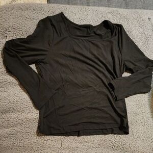 V4 - Long Sleeve Black T-Shirt XXL